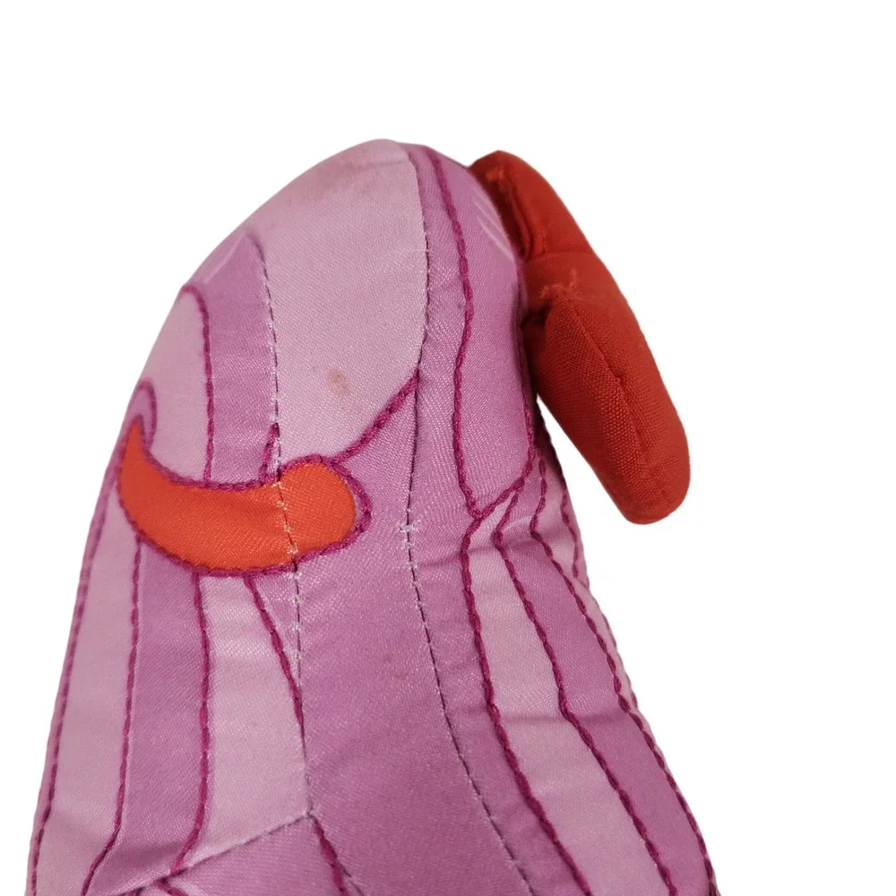 Lalaloopsy Rag Doll Plush Pink Hair Bows Orange Tutu Stuffed Animal Toy